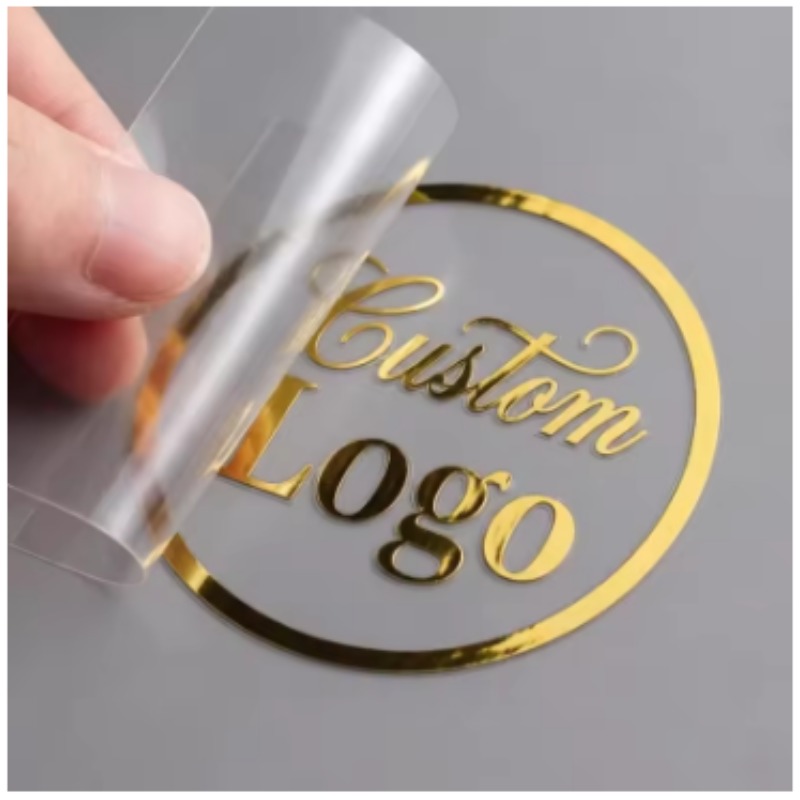 3D Printing Gold - Индивидуальные 3D-наклейки с золотым и серебряным