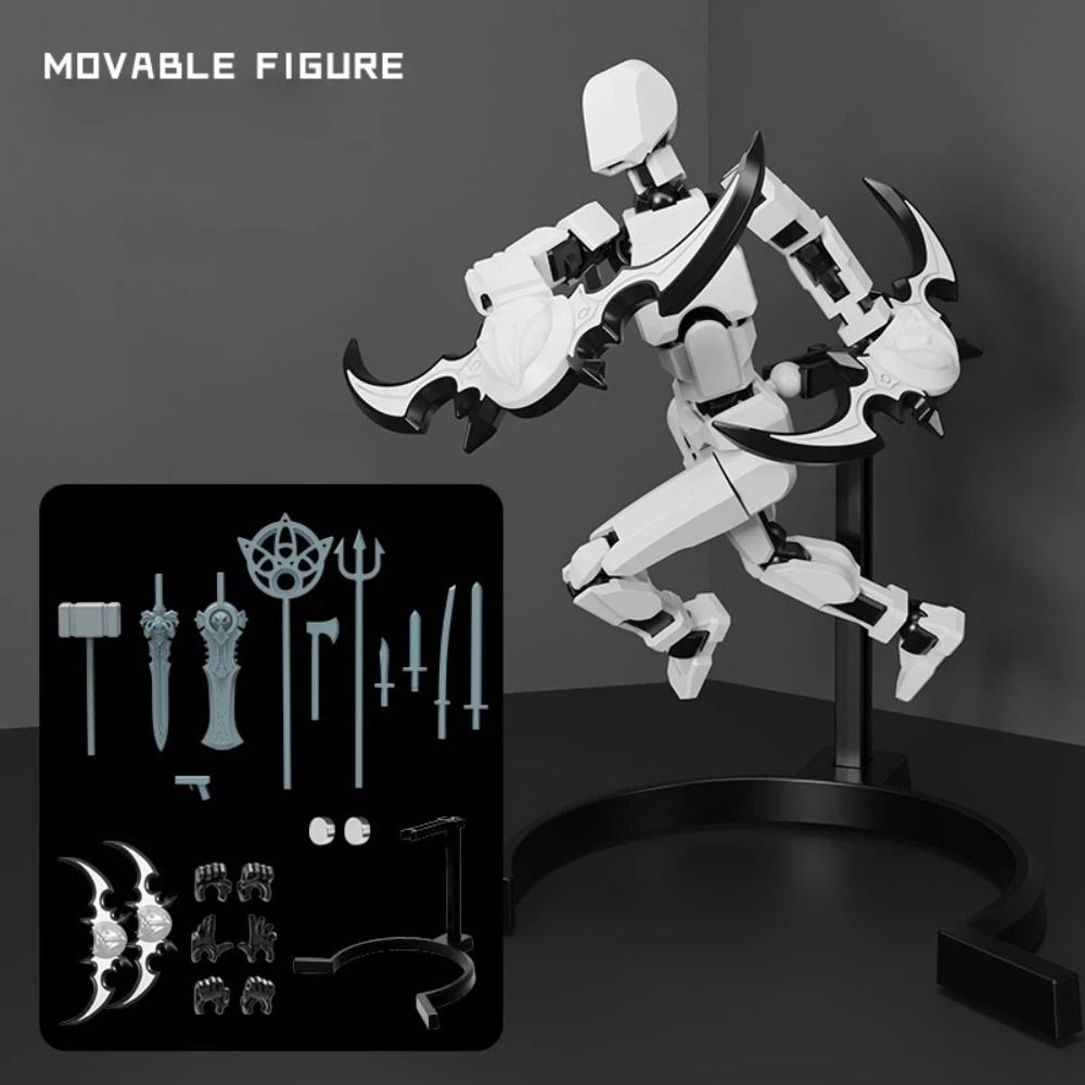 3D Printing Robot - Многошарнирный манекен с 3D принтом, фигурки