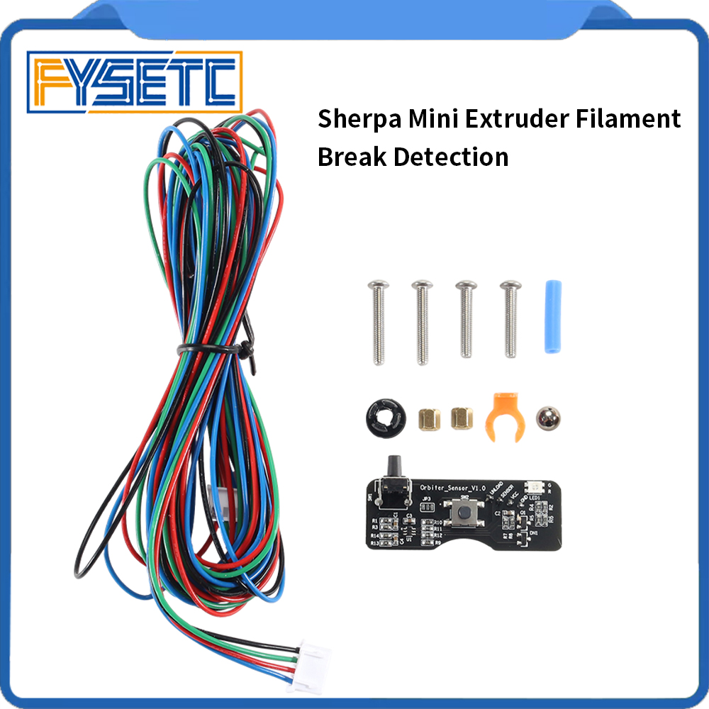 3D Printing Website - Мини-экструдер FYSETC Sherpa, 3D-принтер, модуль обнаружения