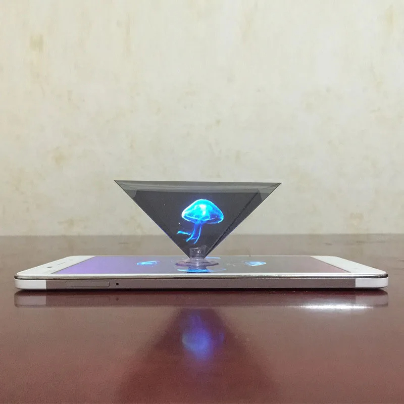 3D Printing Hologram - 3D Голограмма Пирамида дисплей проектор видео