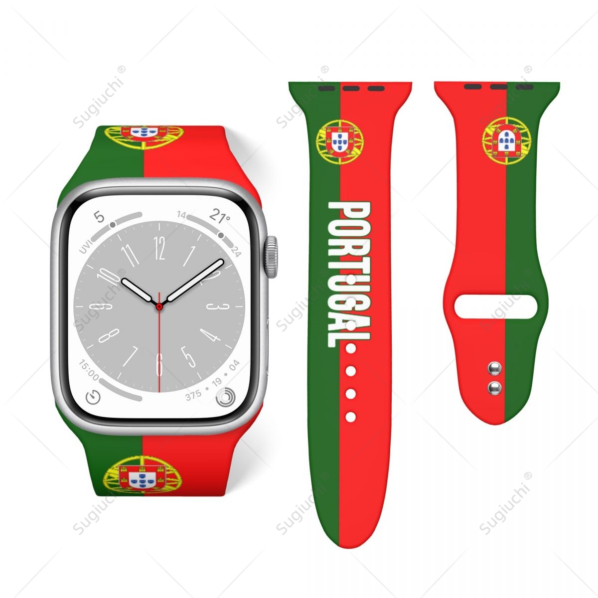 3D Printing Watch - Спортивный ремешок унисекс с 3D-печатью флага