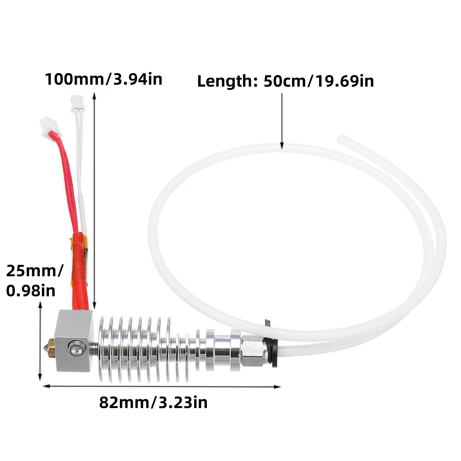 Комплект хотэнда V5 J-Head (1  – обзор и цена 3D Printer Hotend Kit