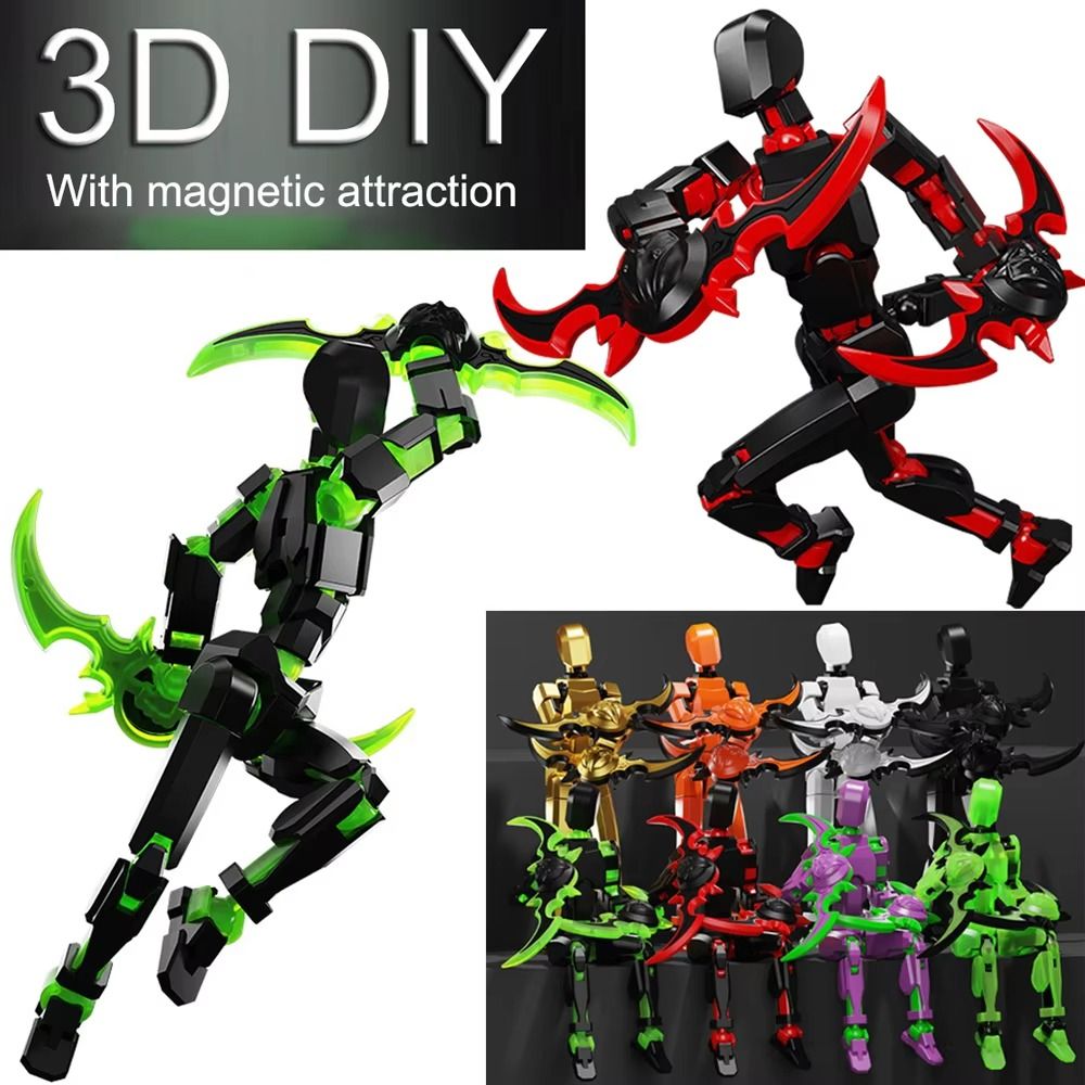 Многошарнирный манекен с 3D пр – обзор и цена 3D Printing Robot