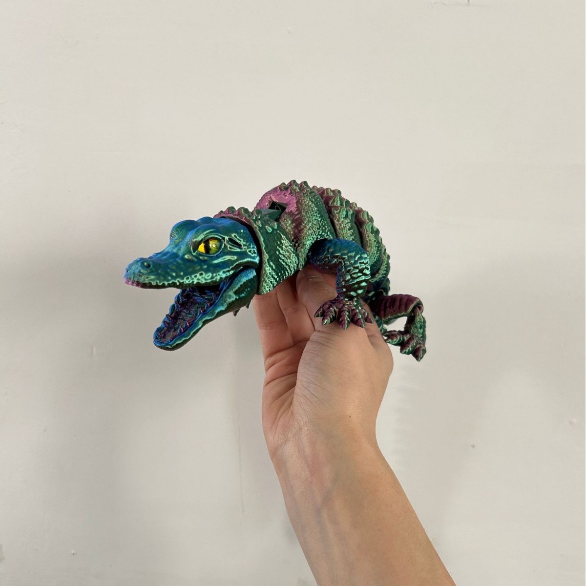 3D-печатный крокодил со встрое – обзор и цена 3D Printing Gif