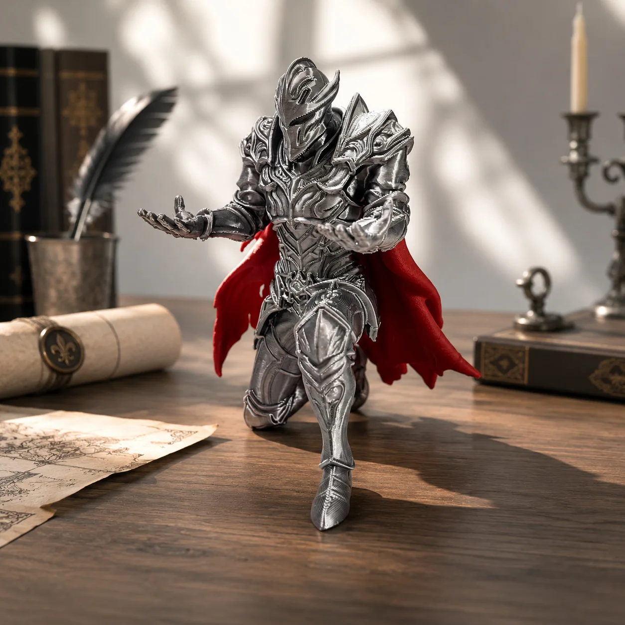 Подставка для ручек в виде тем – обзор и цена 3D Printing Knight Armor