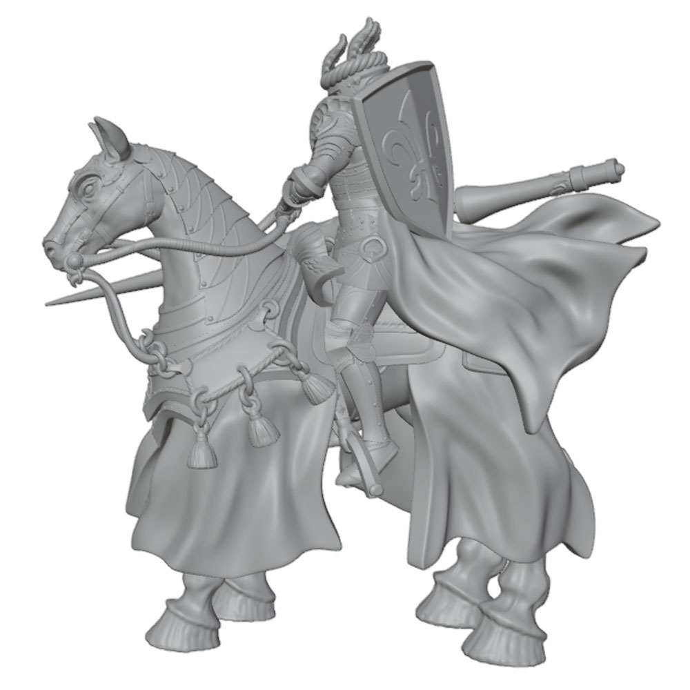 Настольное украшение 1/24, сти – обзор и цена 3D Printing Knight Armor