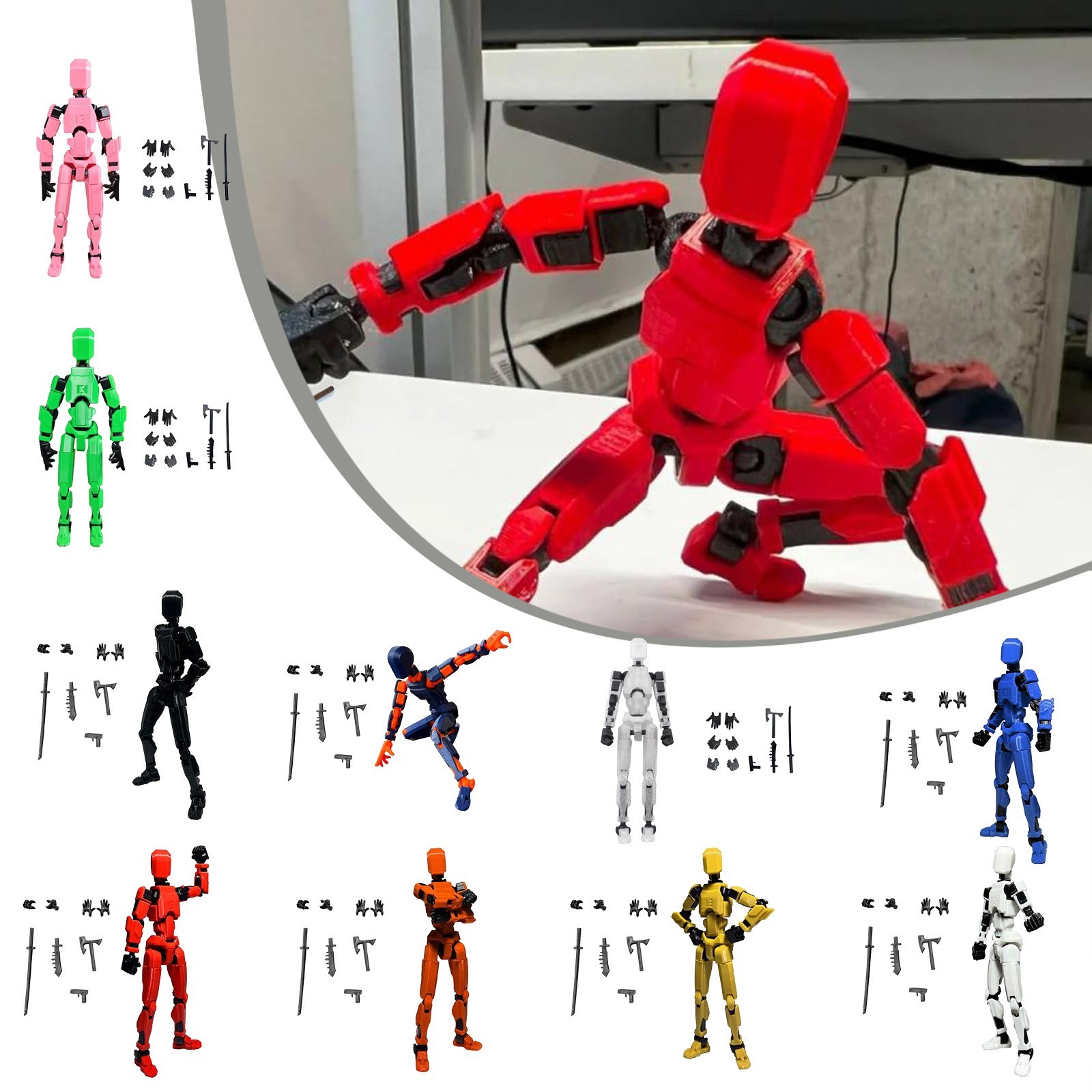 Титан 13 с крыльями, фигурка,  – обзор и цена 3D Printing Robot