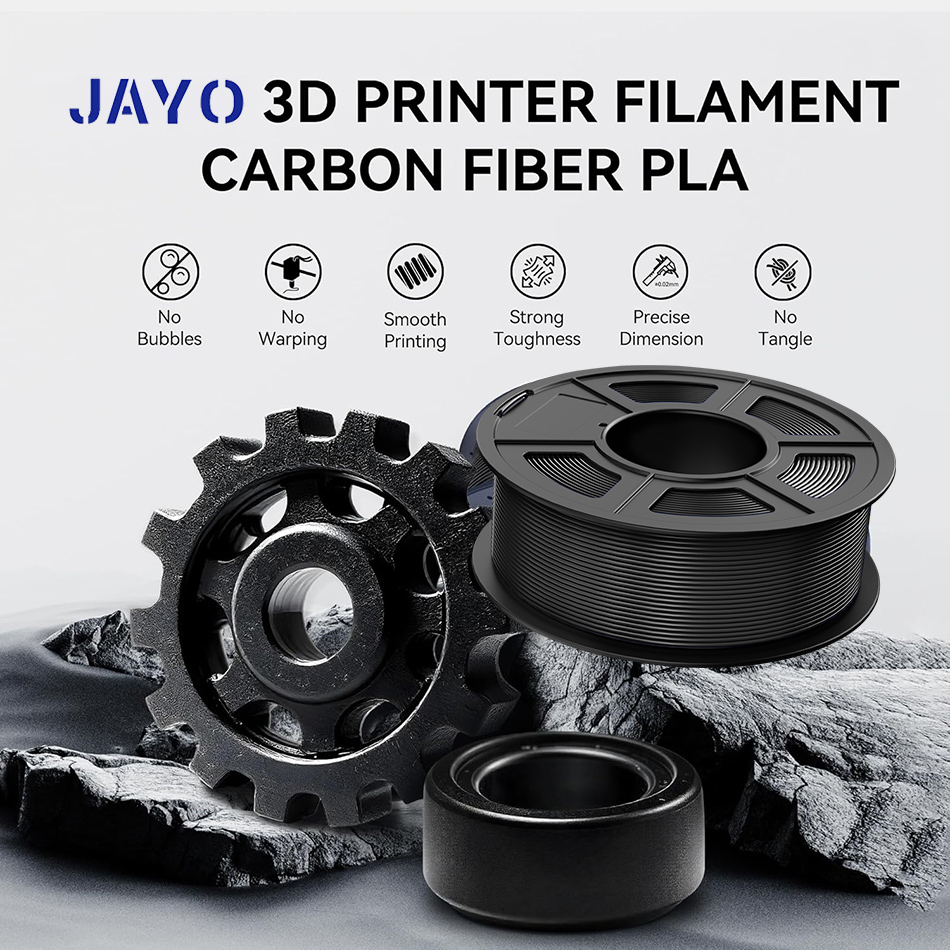 JAYO PETG-CF Нить для 3D-принт – обзор и цена 3D Printing Heat Resistant Material